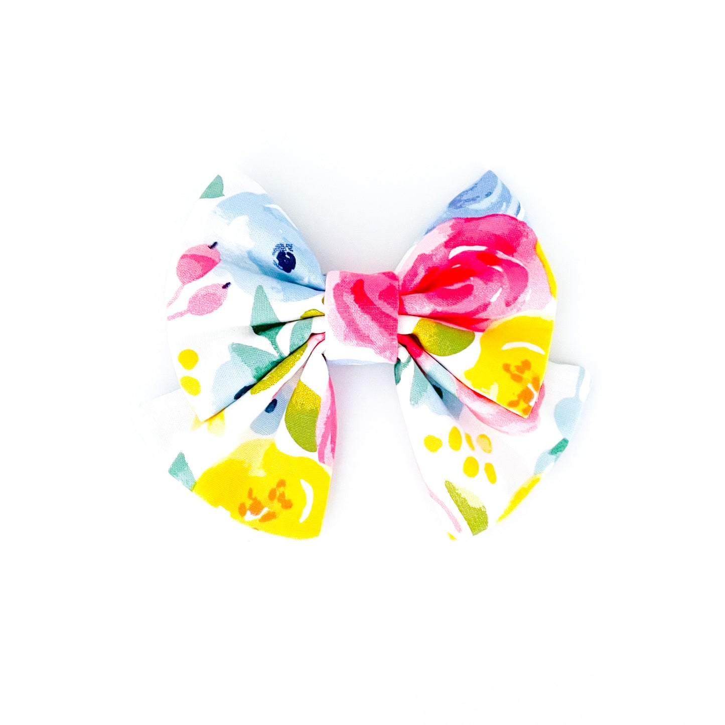 Hello Spring Dog Bow