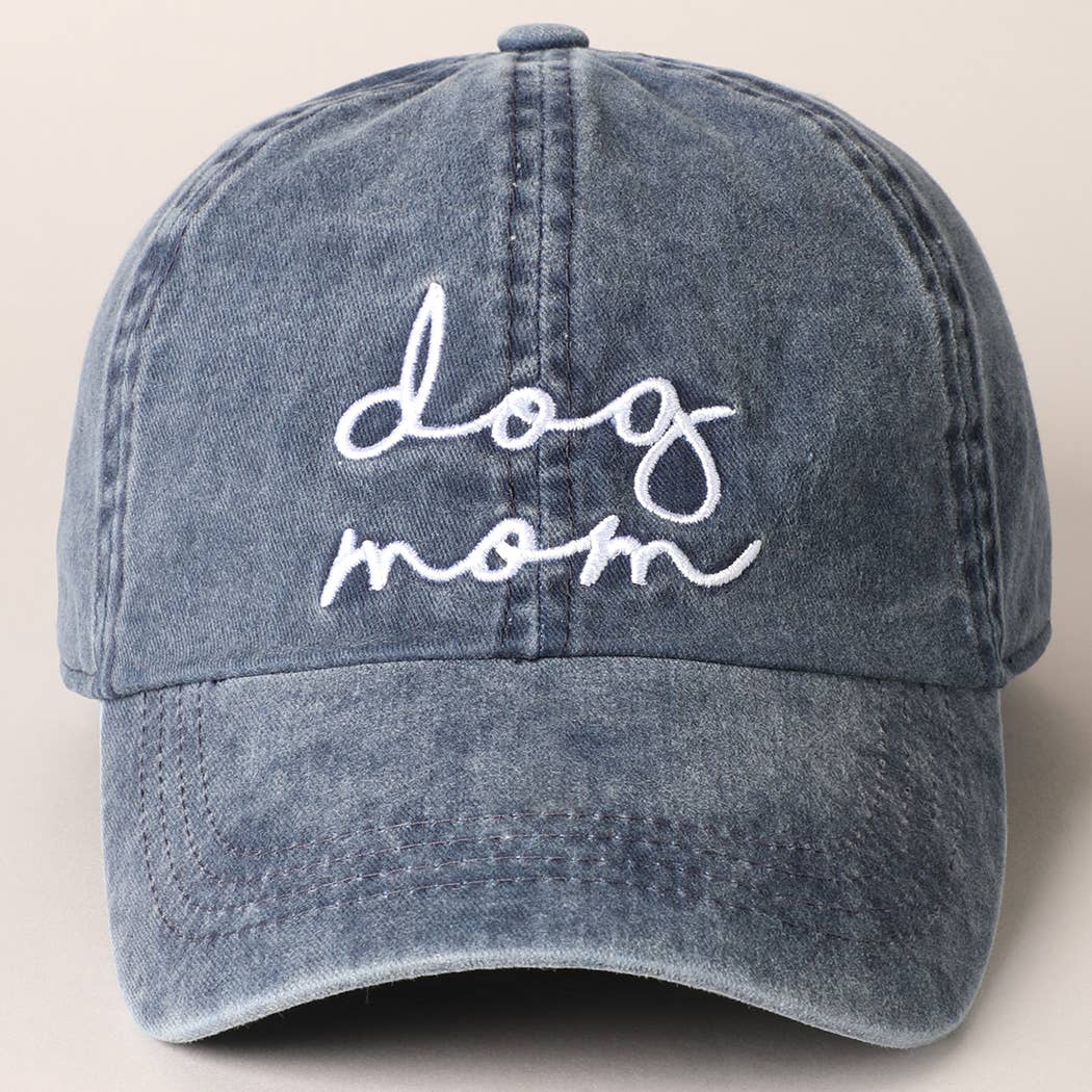 Blue Jean Dog Mom Hat