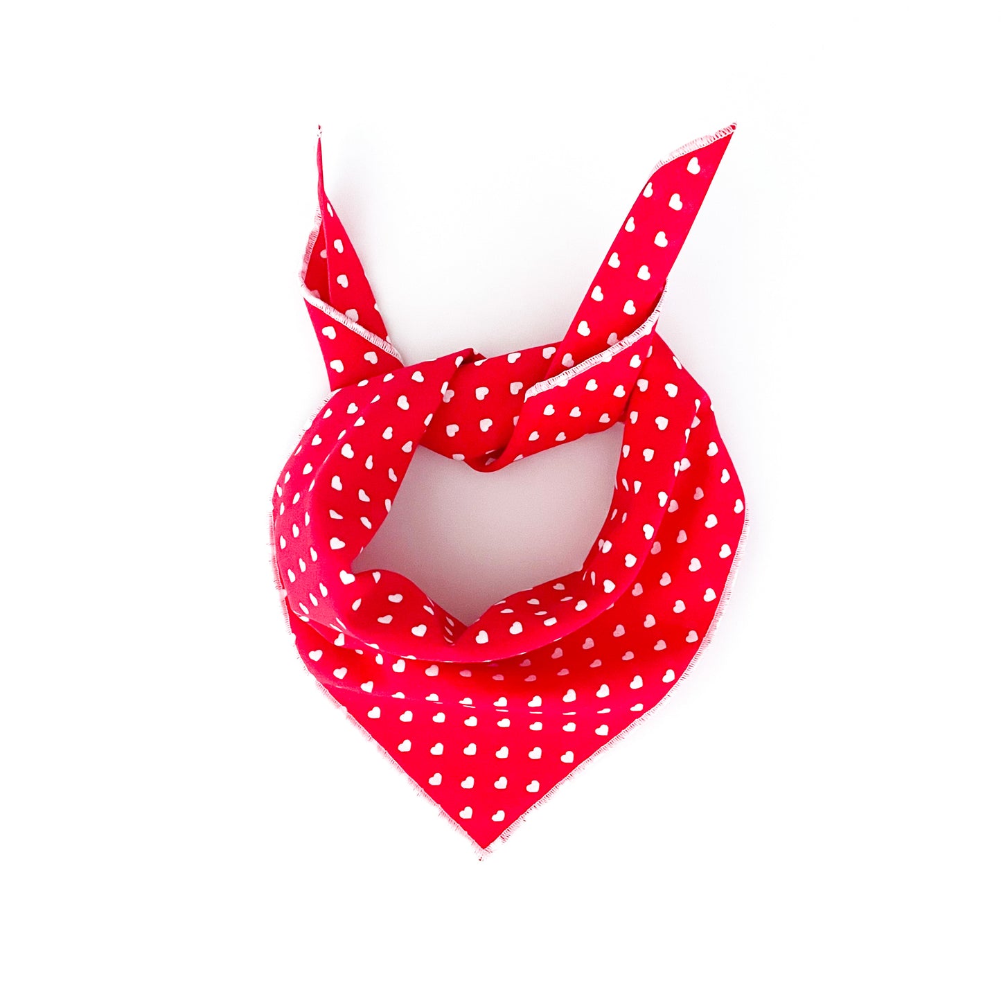 Red Heart Dog Bandana