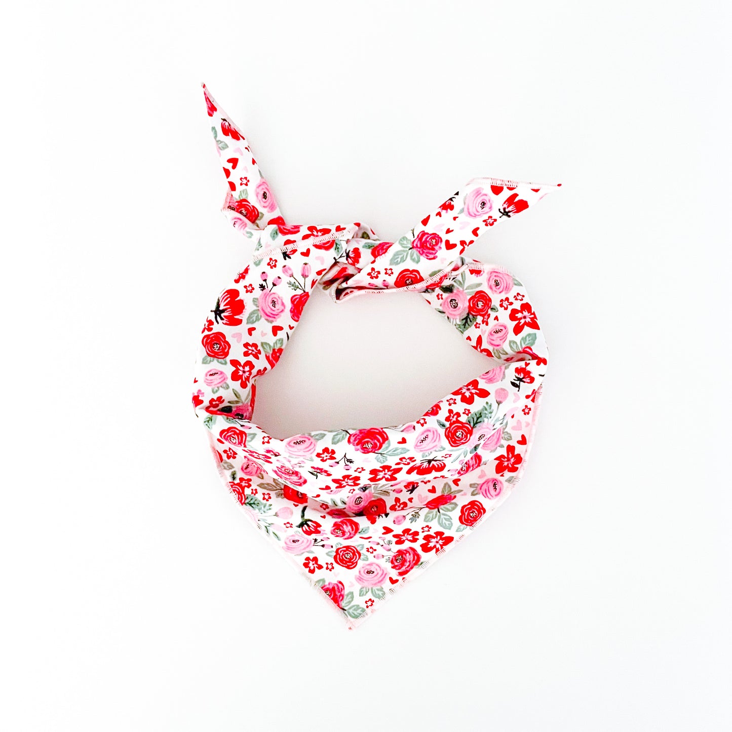 Valentine Rose Dog Bandana