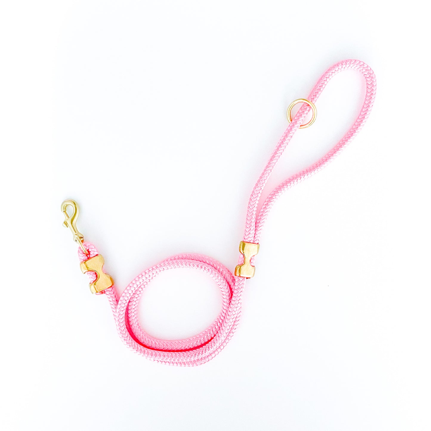 Tickled Pink Rope Dog Leash