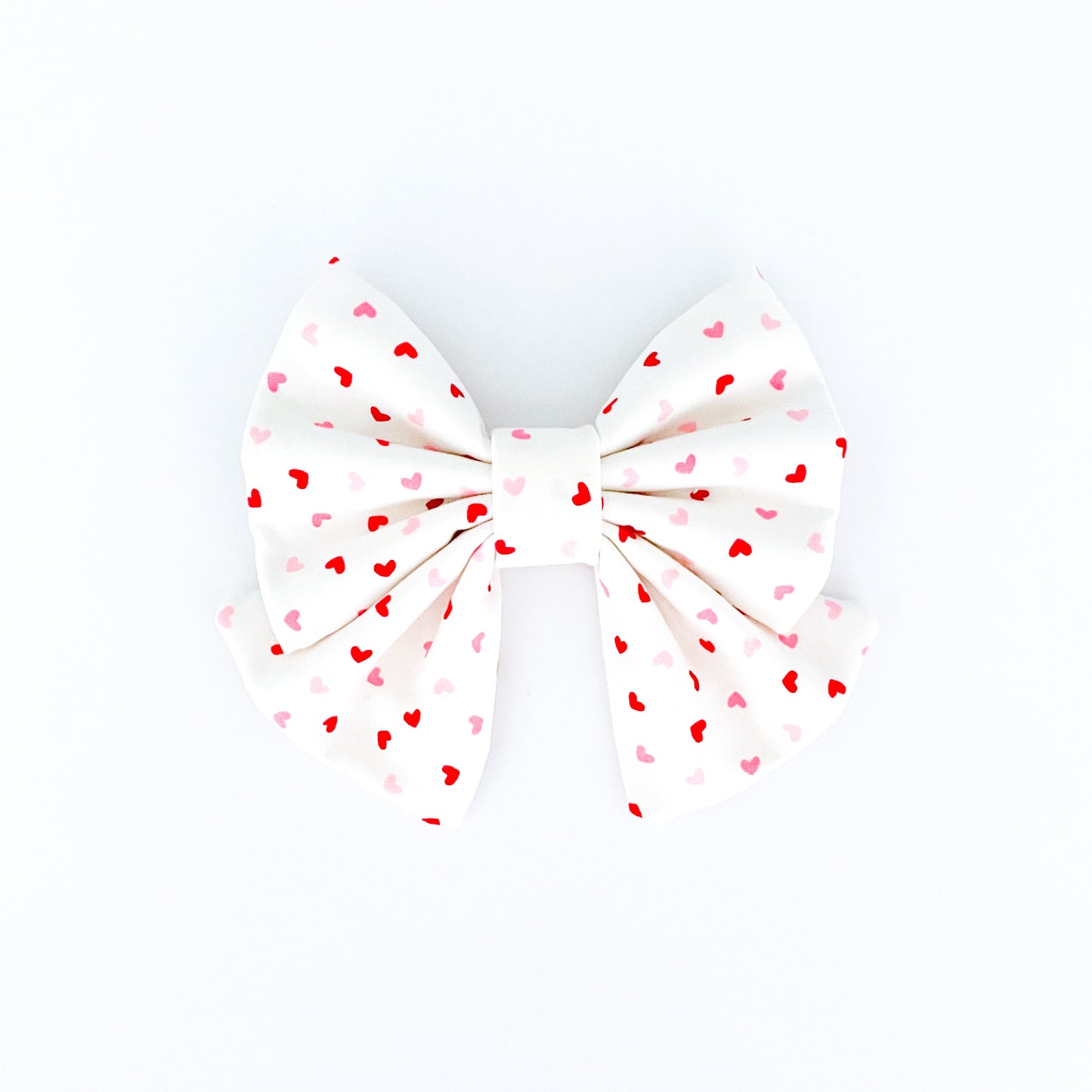 Cupid's Hearts Dog Bow