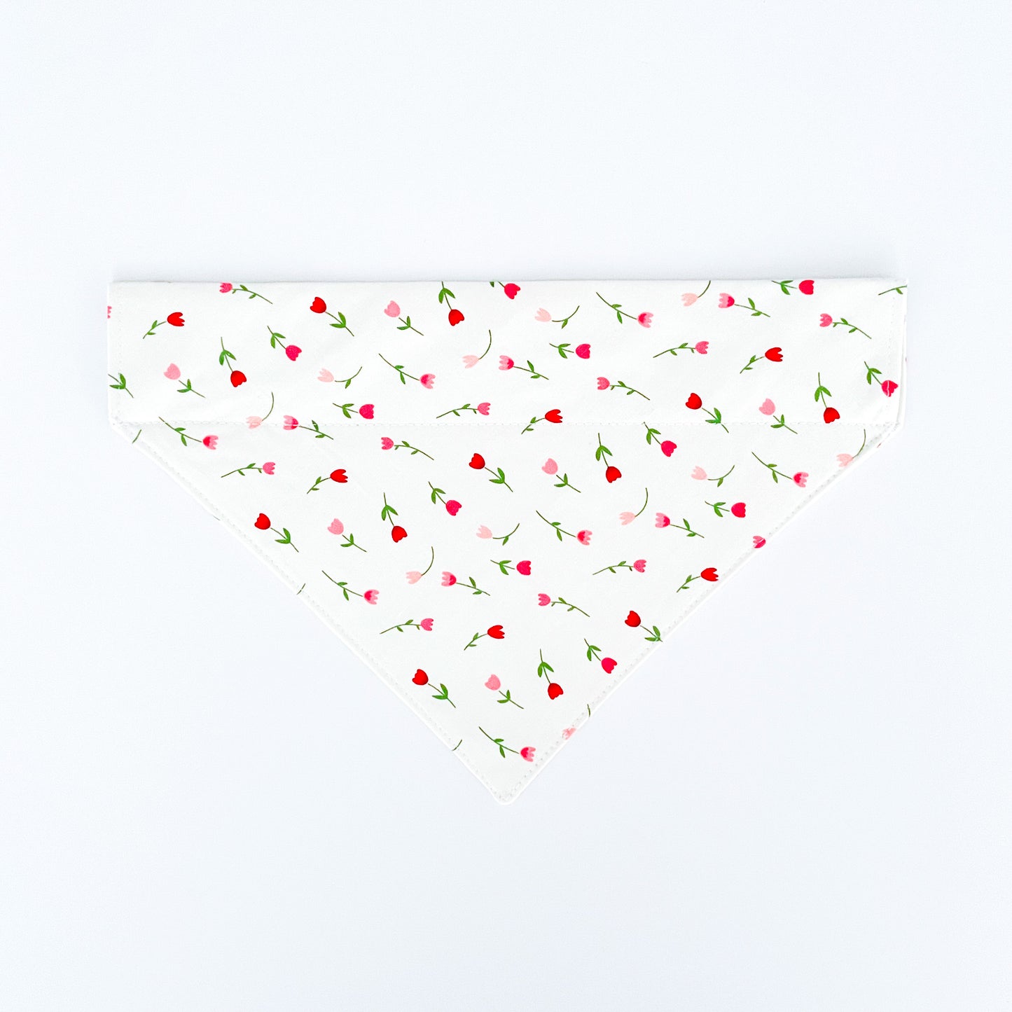 Spring Tulip Over the Collar Dog Bandana