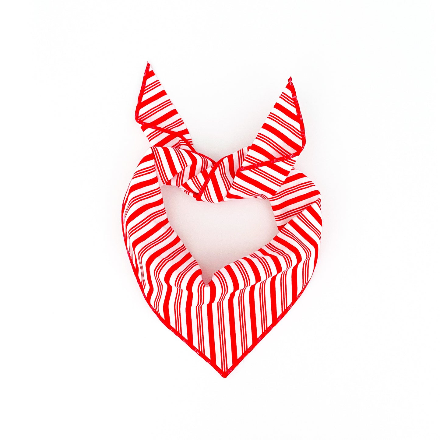Candy Cane Dog Bandana