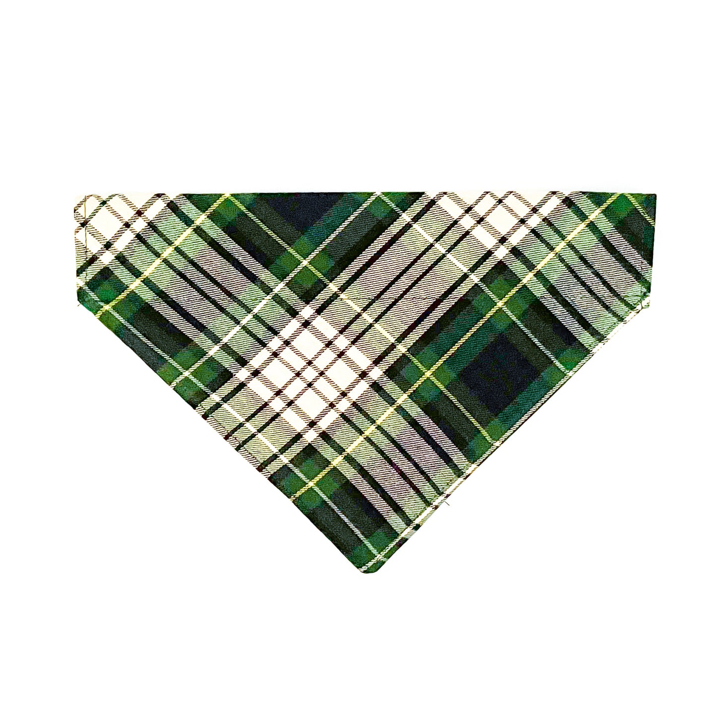 Blue Christmas Over the Collar Dog Bandana