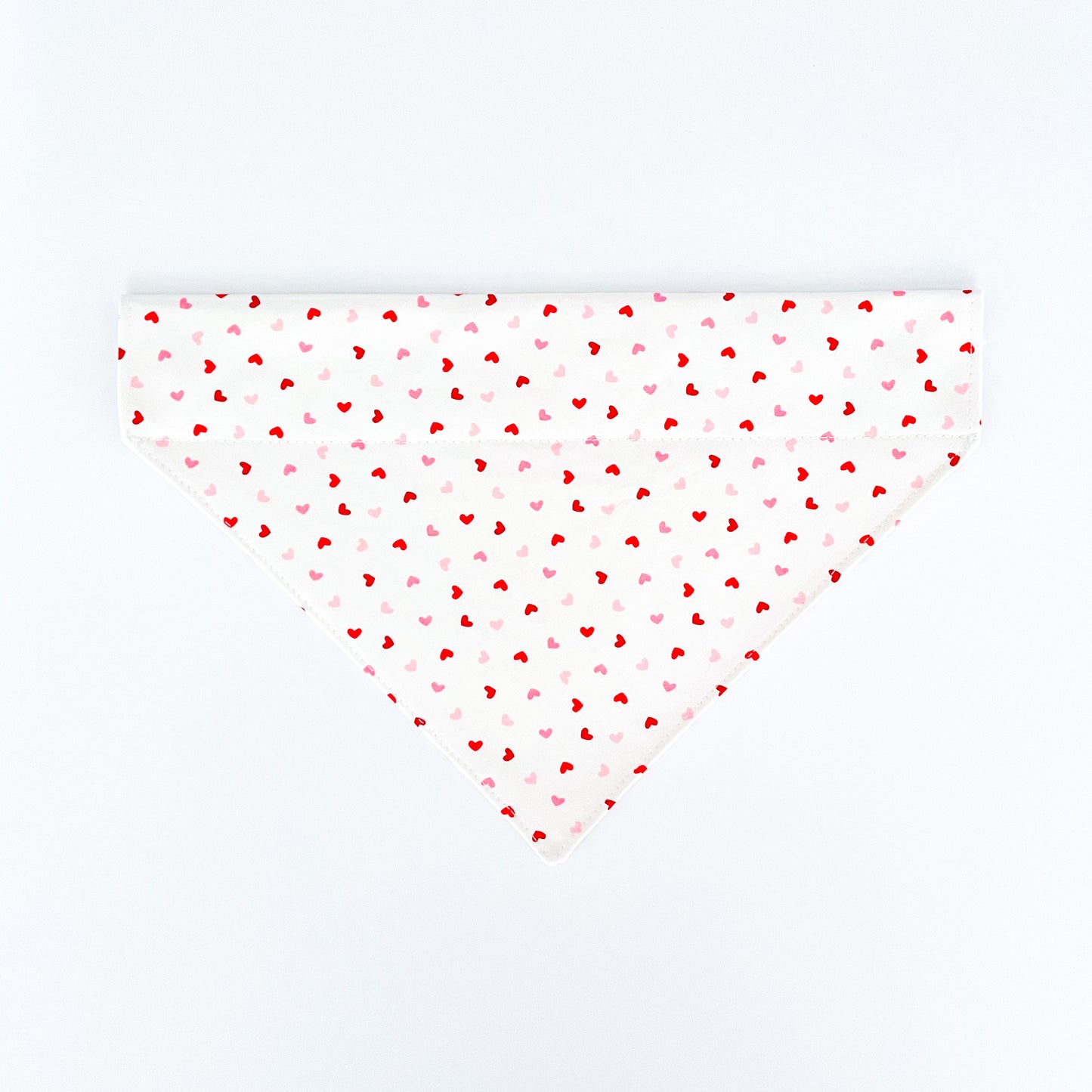Cupid's Hearts Over the Collar Dog Bandana