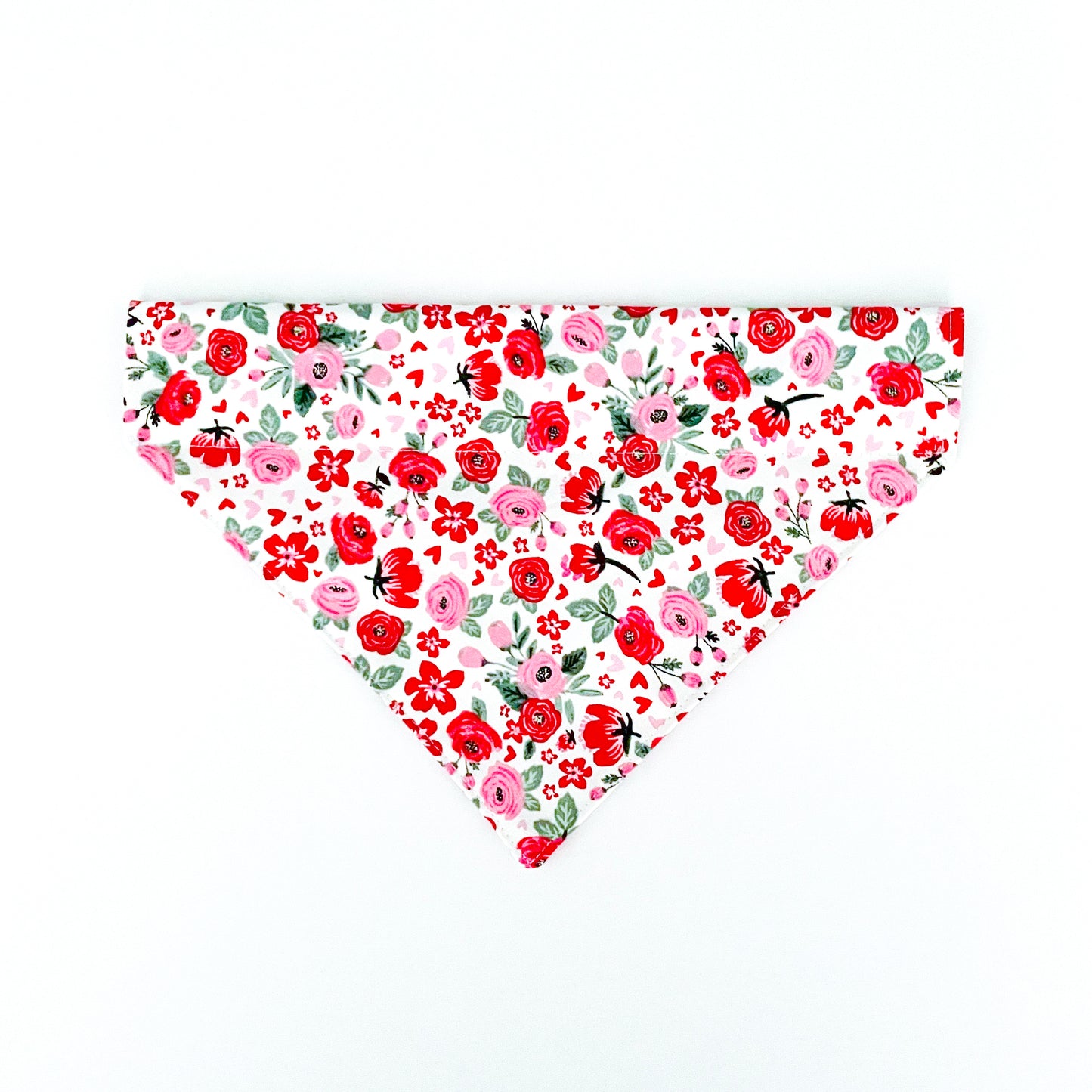 Valentine Rose Over the Collar Bandana