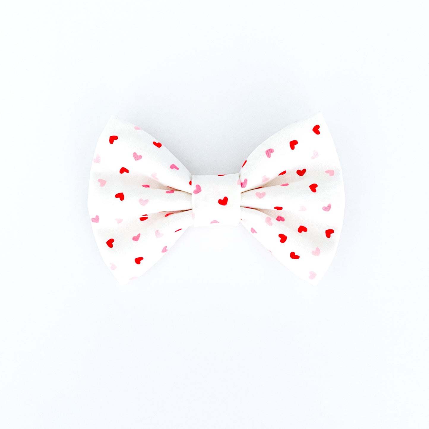Cupid's Hearts Dog Bow Tie