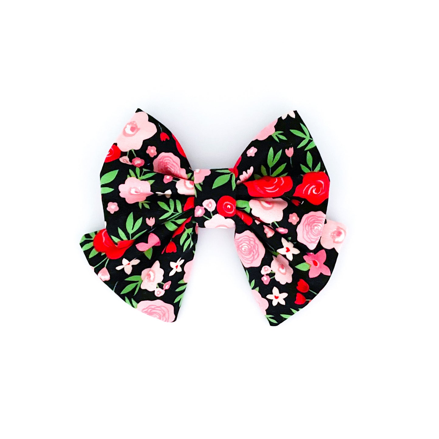 Valentine Bouquet Dog Bow