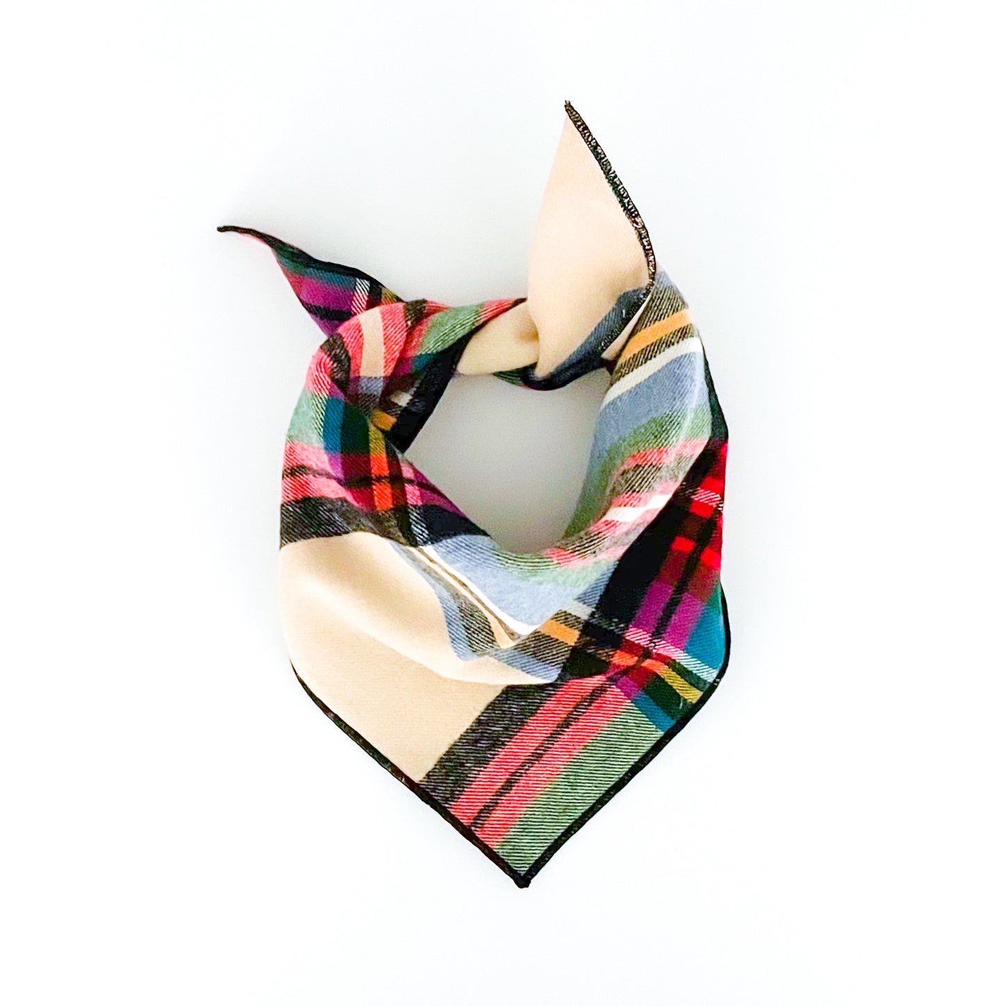 Harvest Plaid Dog Bandana