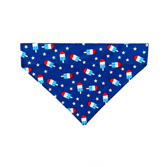 Rocket Pop Over the Collar Dog Bandana