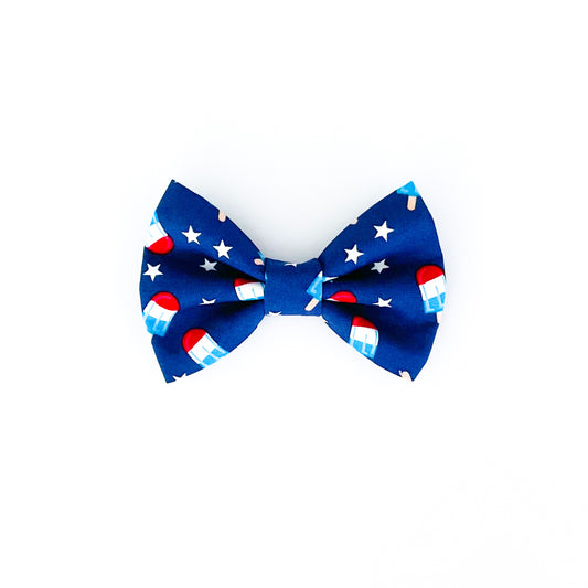 Rocket Pop Dog Bow Tie