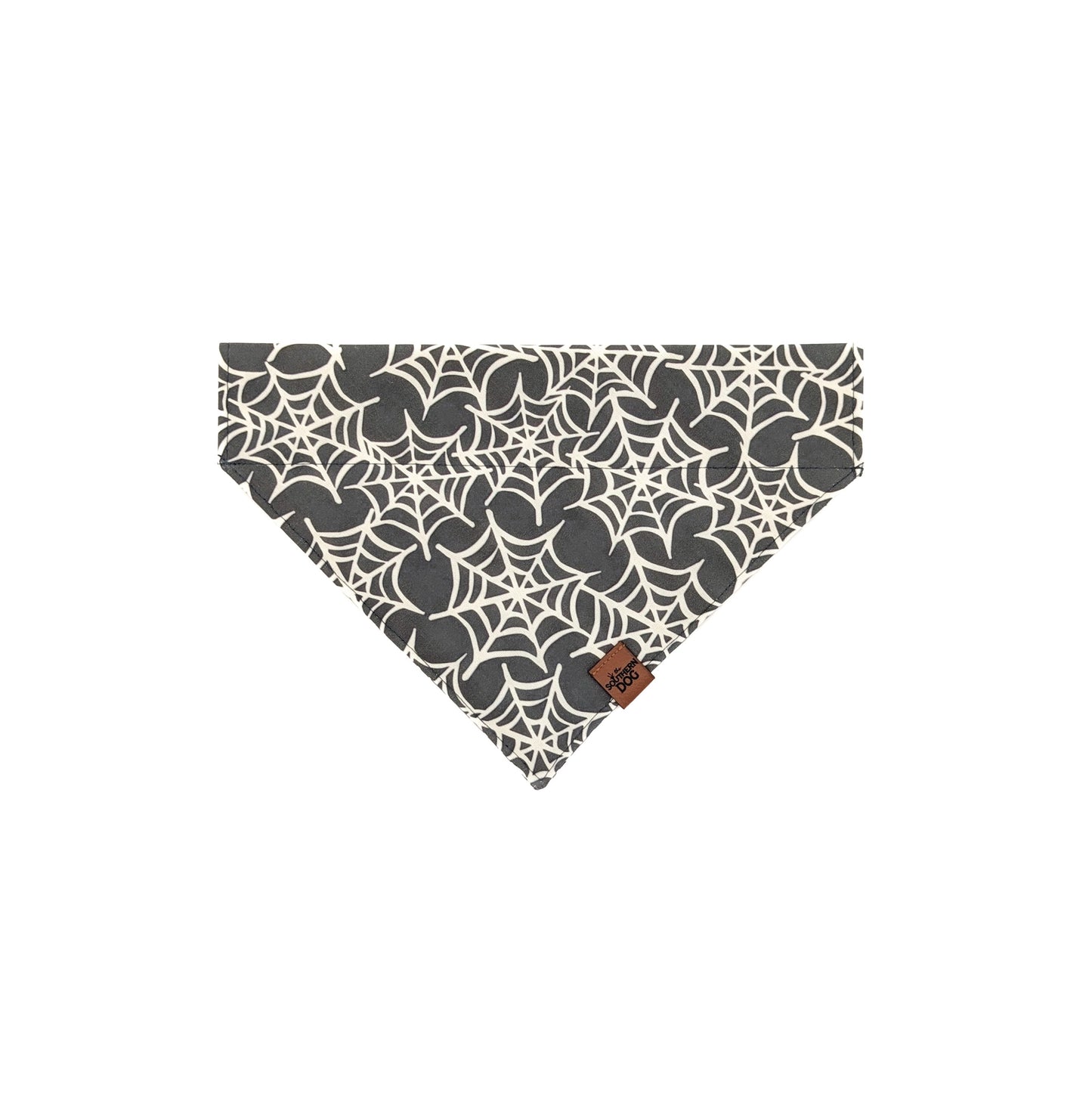 Spooky Web Over the Collar Dog Bandana