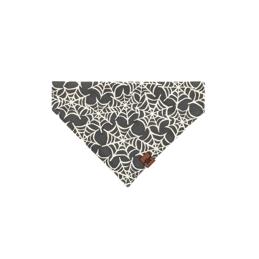 Spooky Web Over the Collar Dog Bandana