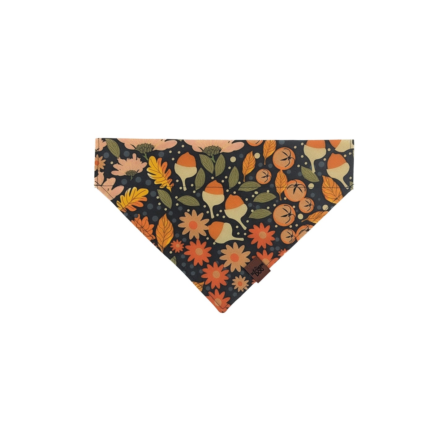Fall Hollow Over the Collar Dog Bandana