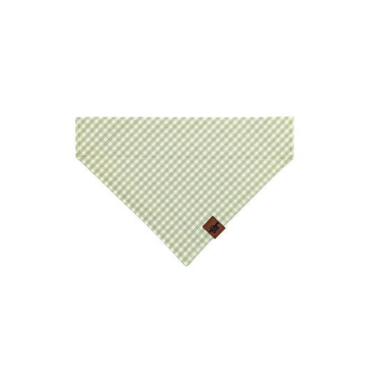 Meadow Plaid Over the Collar Bandana