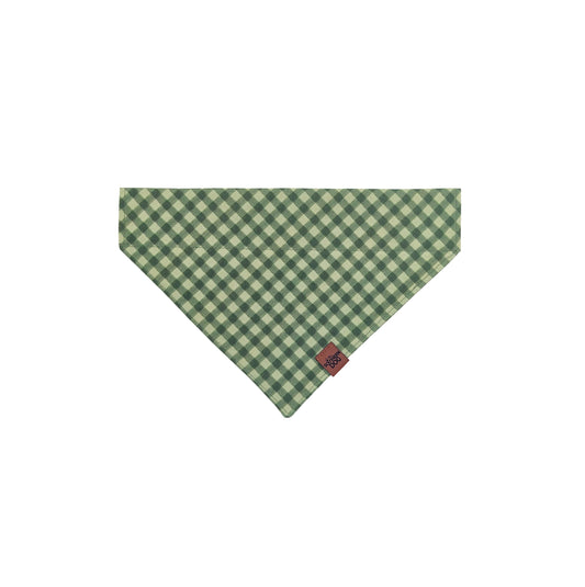Harvest Green Over the Collar Dog Bandana