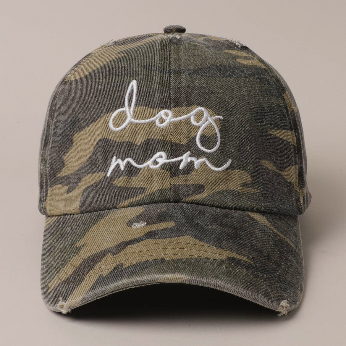 Camo Dog Mom Hat