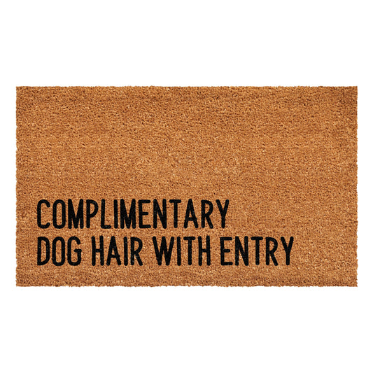 Complimentary Dog Hair with Entry Doormat