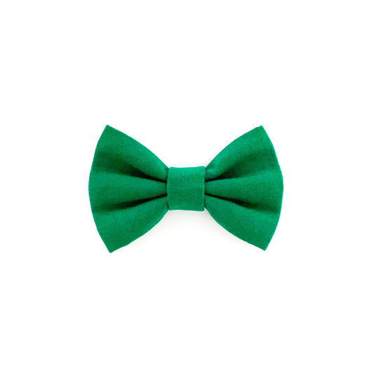 Green Dog Bow Tie