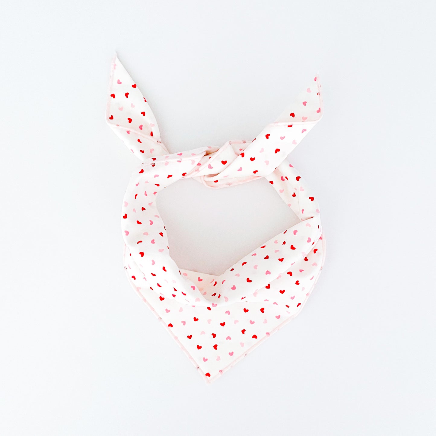 Cupid's Hearts Dog Bandana