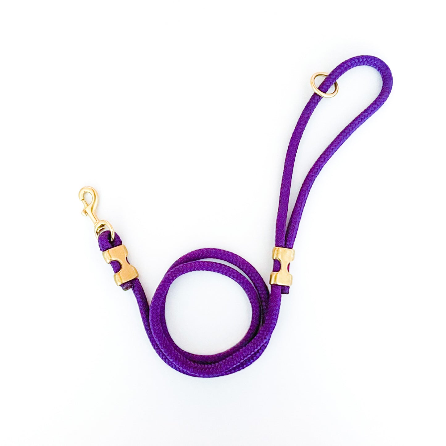 Royal Purple Rope Dog Leash